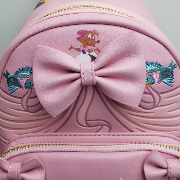 cinderella pink dress loungefly Loungefly Disney Cinderella Dress Mini Backpack